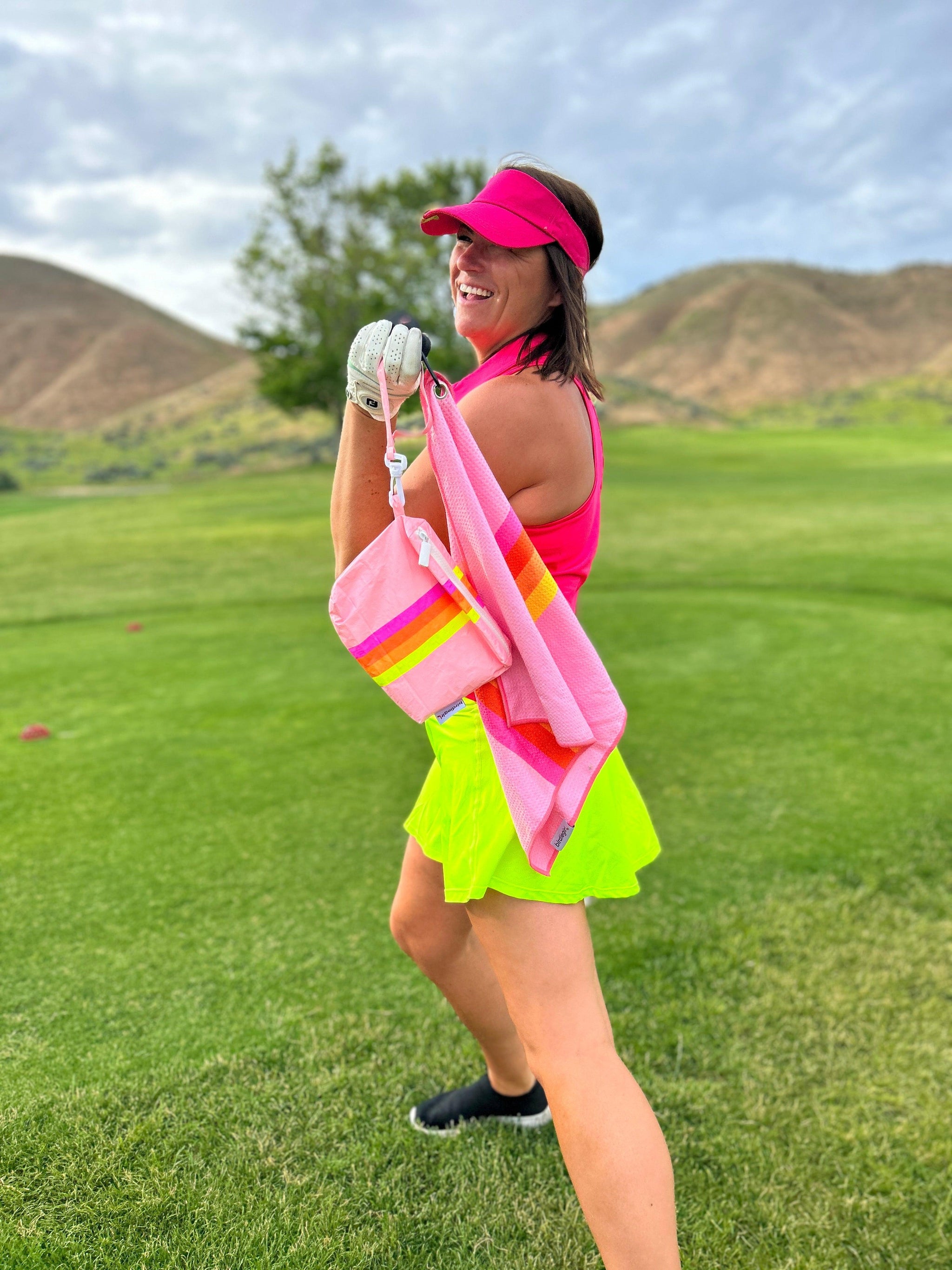 knee length dresses for ladies Ladies Pub Golf Costume main image 1