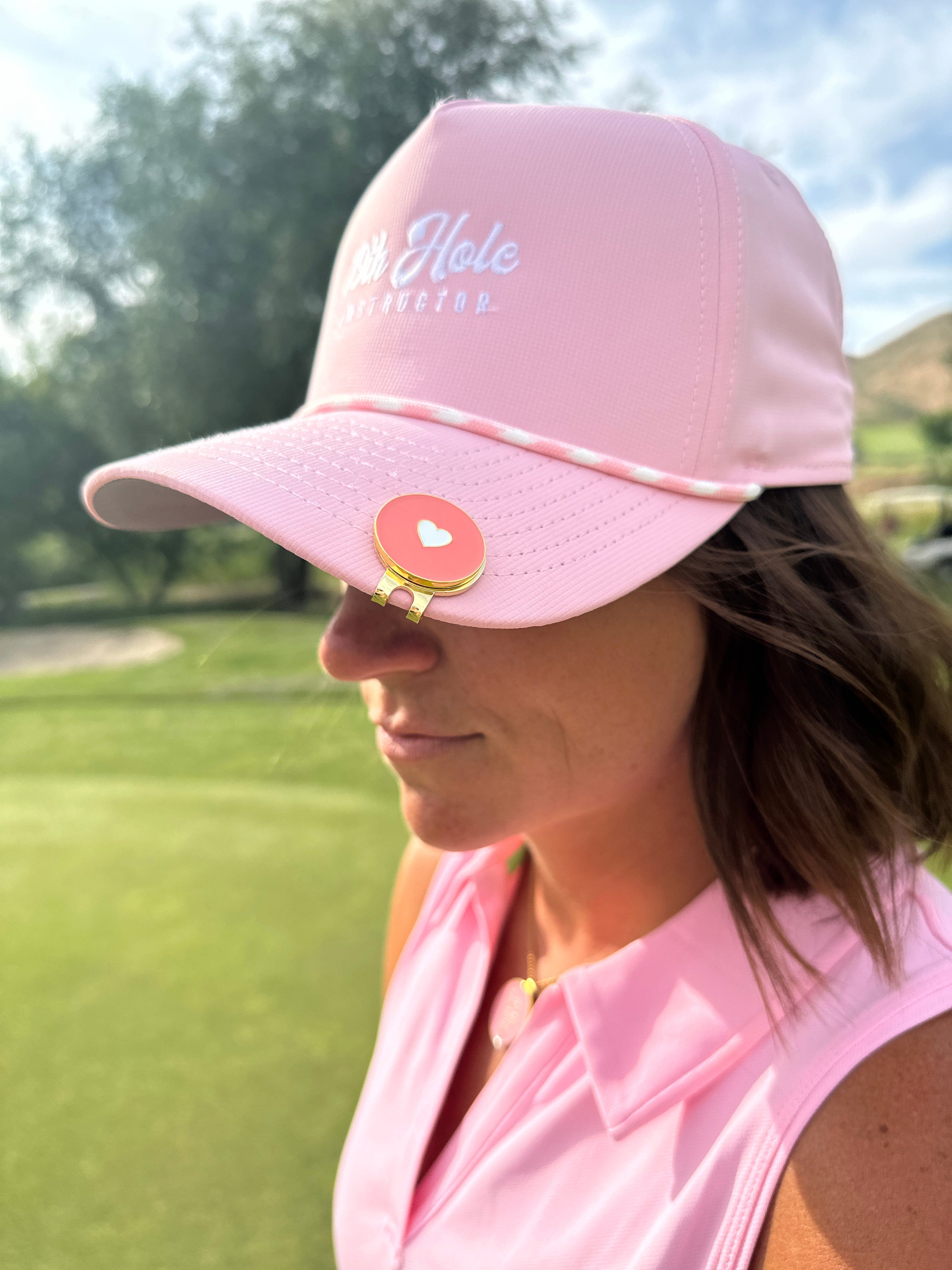 in 19th Hole Instructor Rope Snapback Hat by Birdie Girl Golf