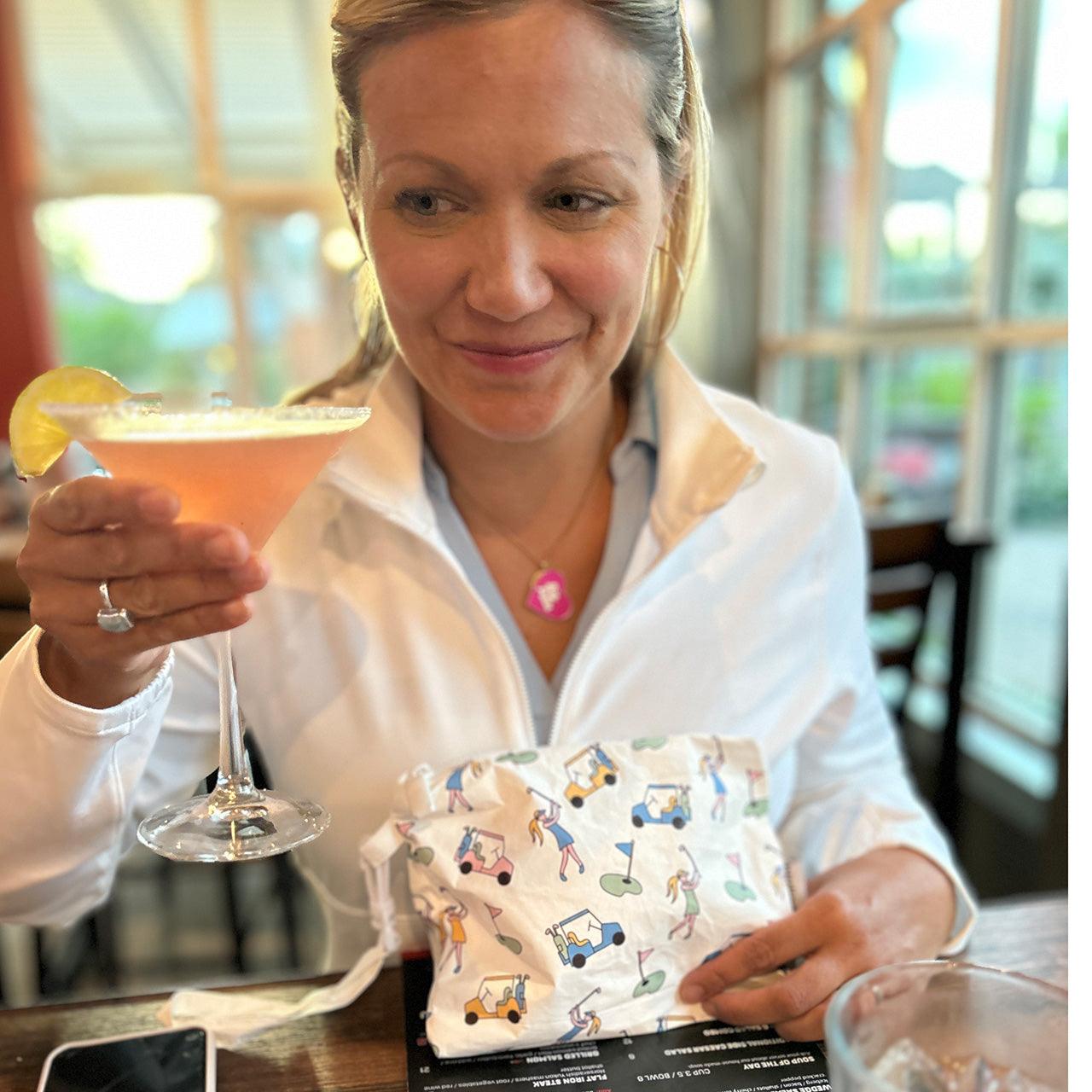 Golf Bags in Golf Girl Women's Golf Accessory Bag by Birdie Girl Golf