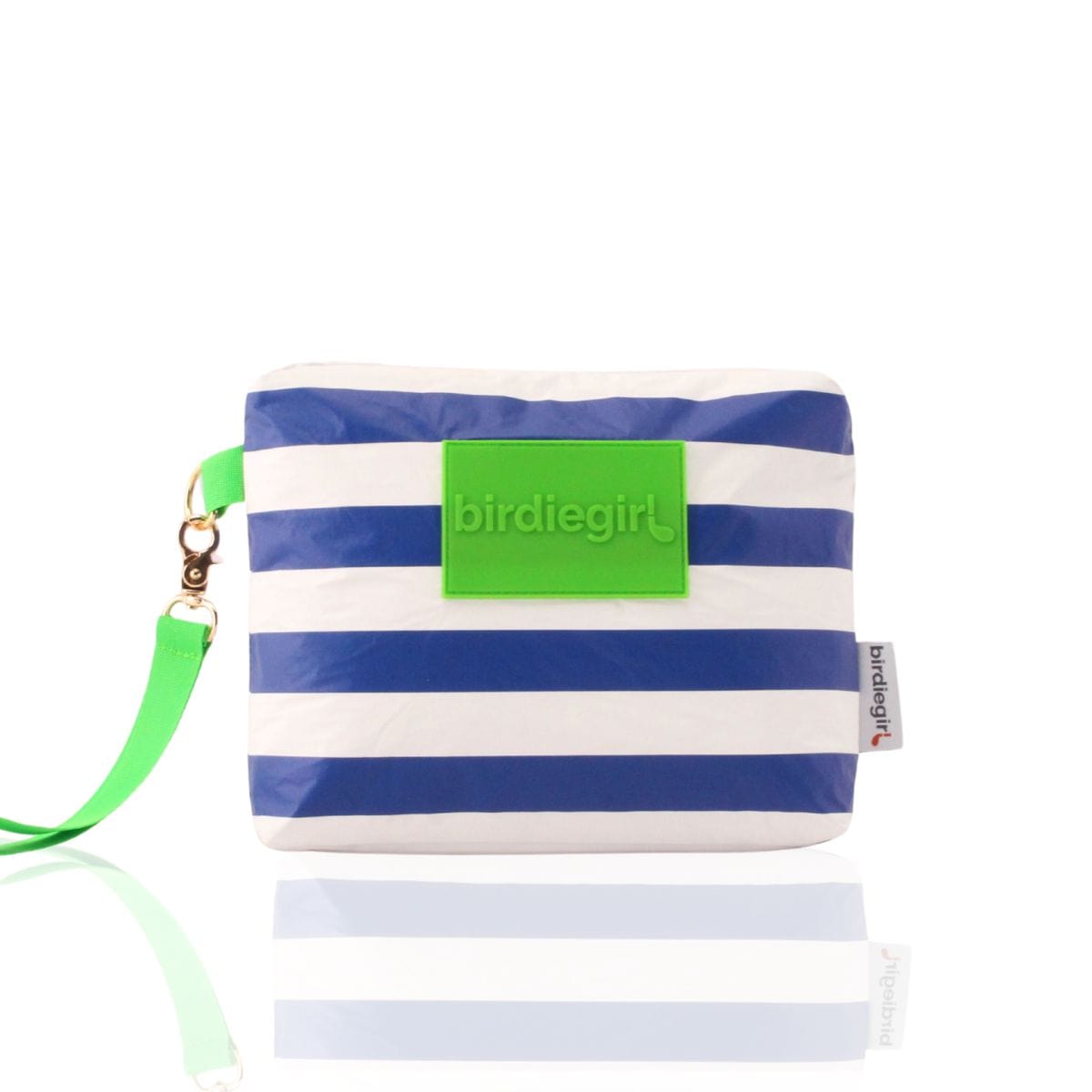 Golf Bags in Navy Stripe Women's Golf Accessories Bag by Birdie Girl Golf