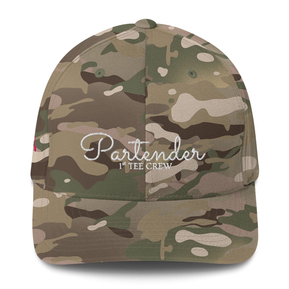 Hats in Multicam Green / S/M Partender Flexfit Hat by Birdie Girl Golf