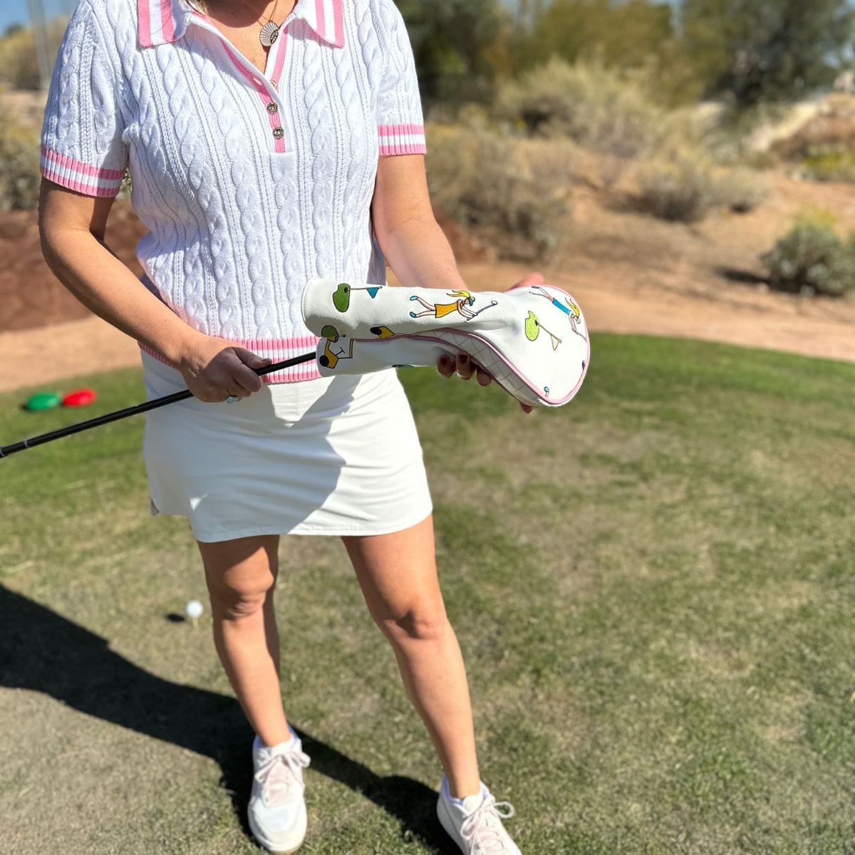 Headcover in Golf Girl Women's Driver Headcover by Birdie Girl Golf