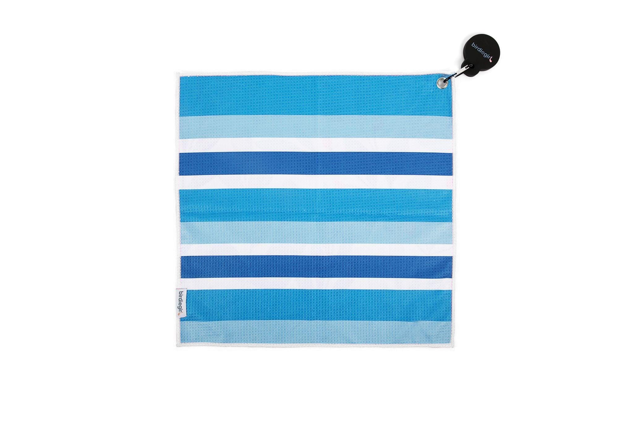 Magnetic Towels in Blue Azalea Magnetic Golf Towel by Birdie Girl Golf