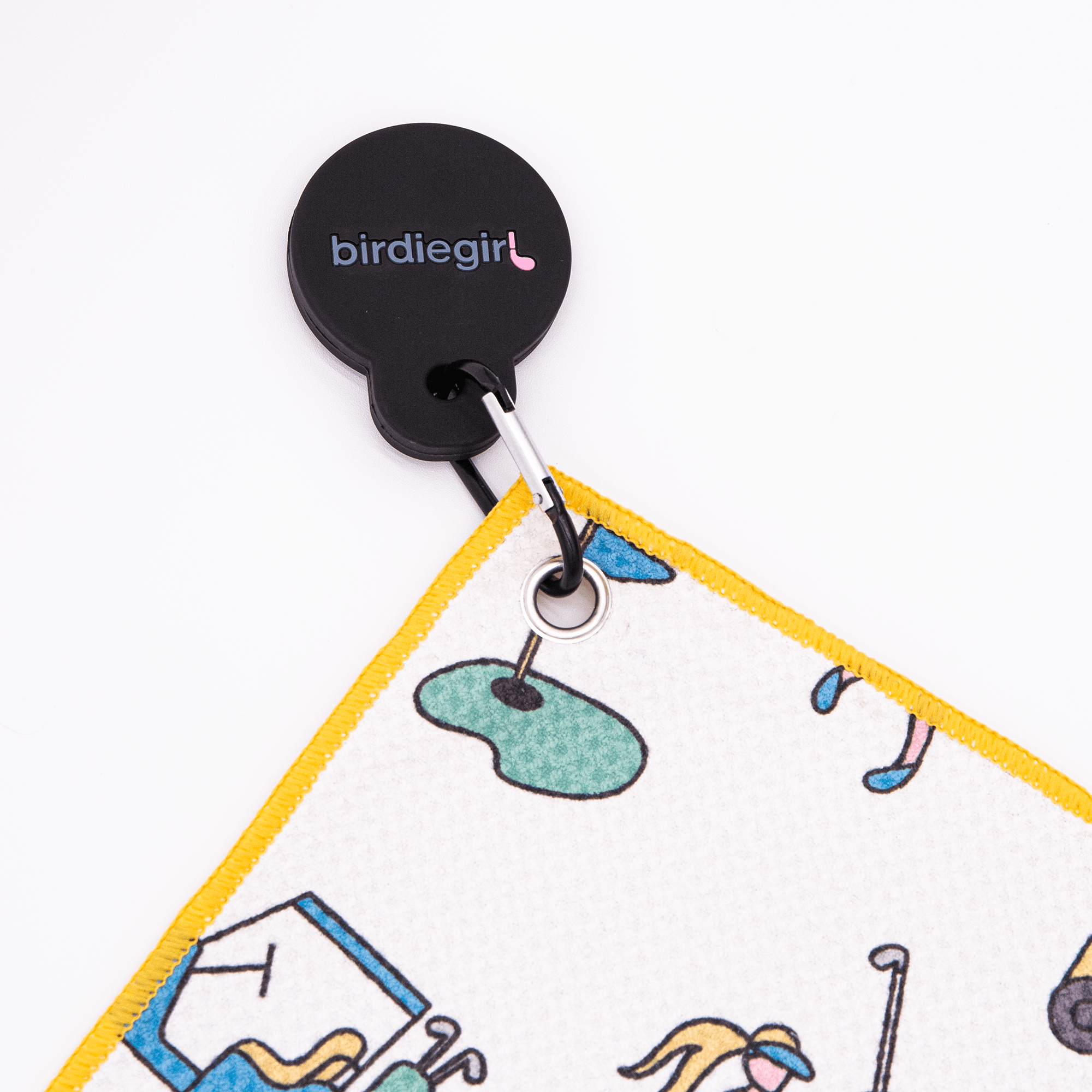 Magnetic Towels in Golf Girl Magnetic Golf Towel by Birdie Girl Golf