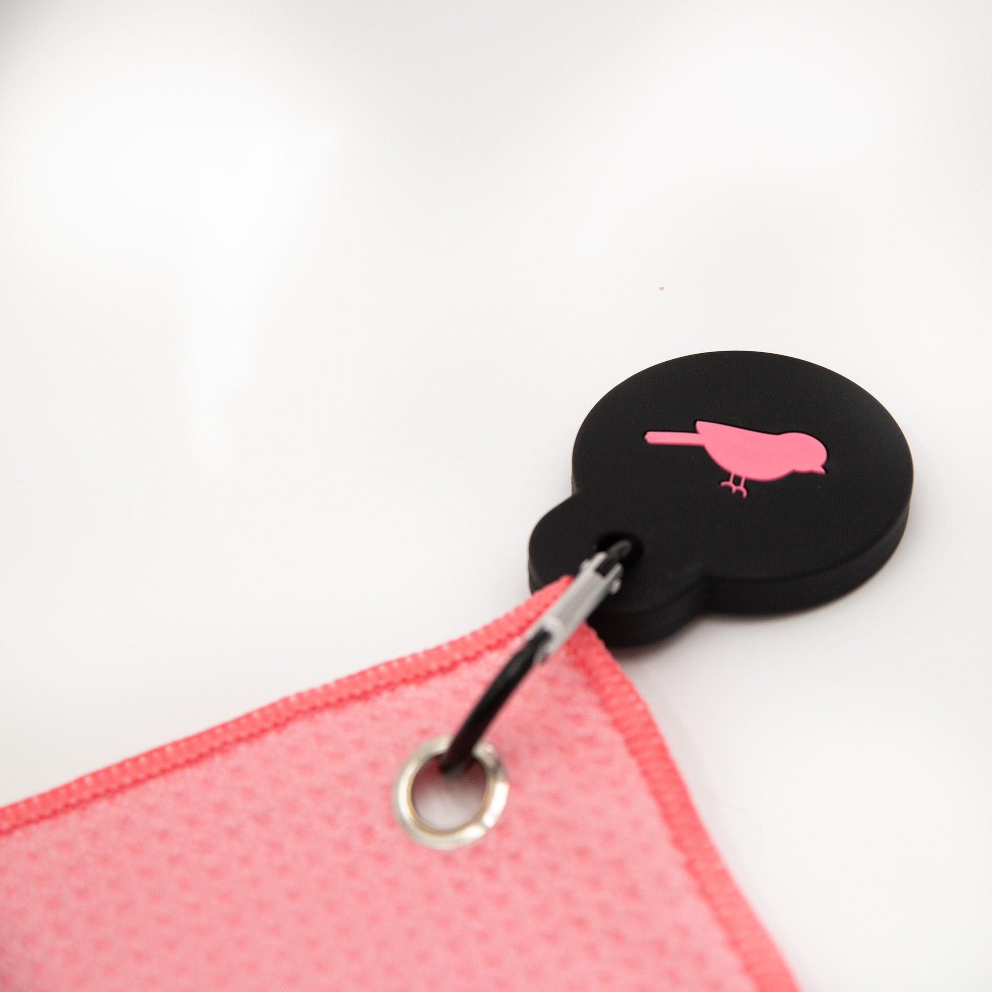 Magnetic Towels in Golfher's Sunset Magnetic Golf Towel by Birdie Girl Golf