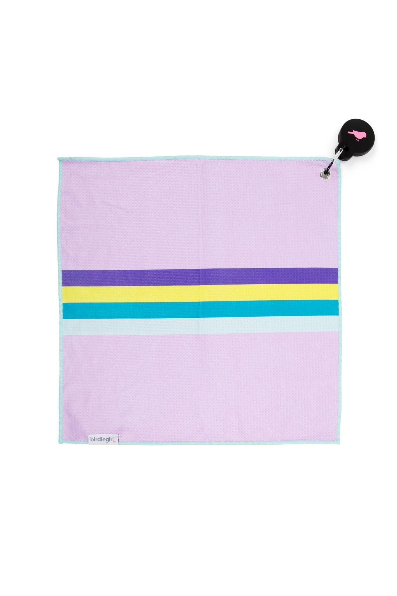 Magnetic Towels in Lilac Dreams Magnetic Golf Towel by Birdie Girl Golf