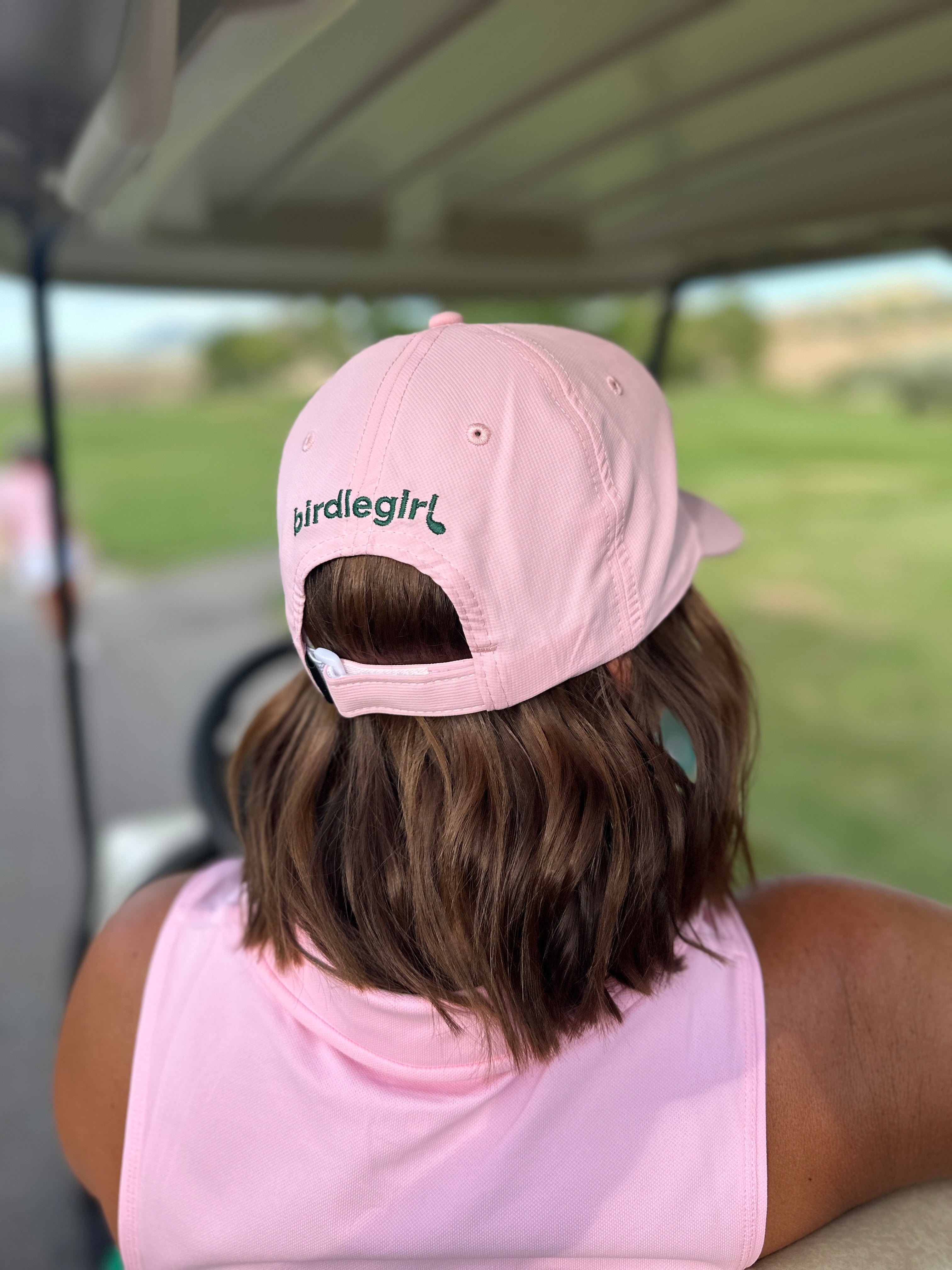 in Sweet Birdie Hat by Birdie Girl Golf