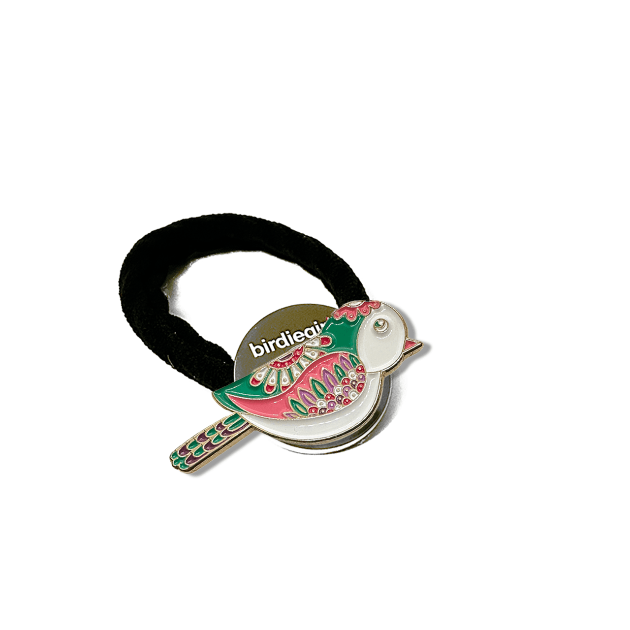 Ball Marker Hair Ties in Birdie Magnetic Hair Tie with Golf Ball Marker by Birdie Girl Golf