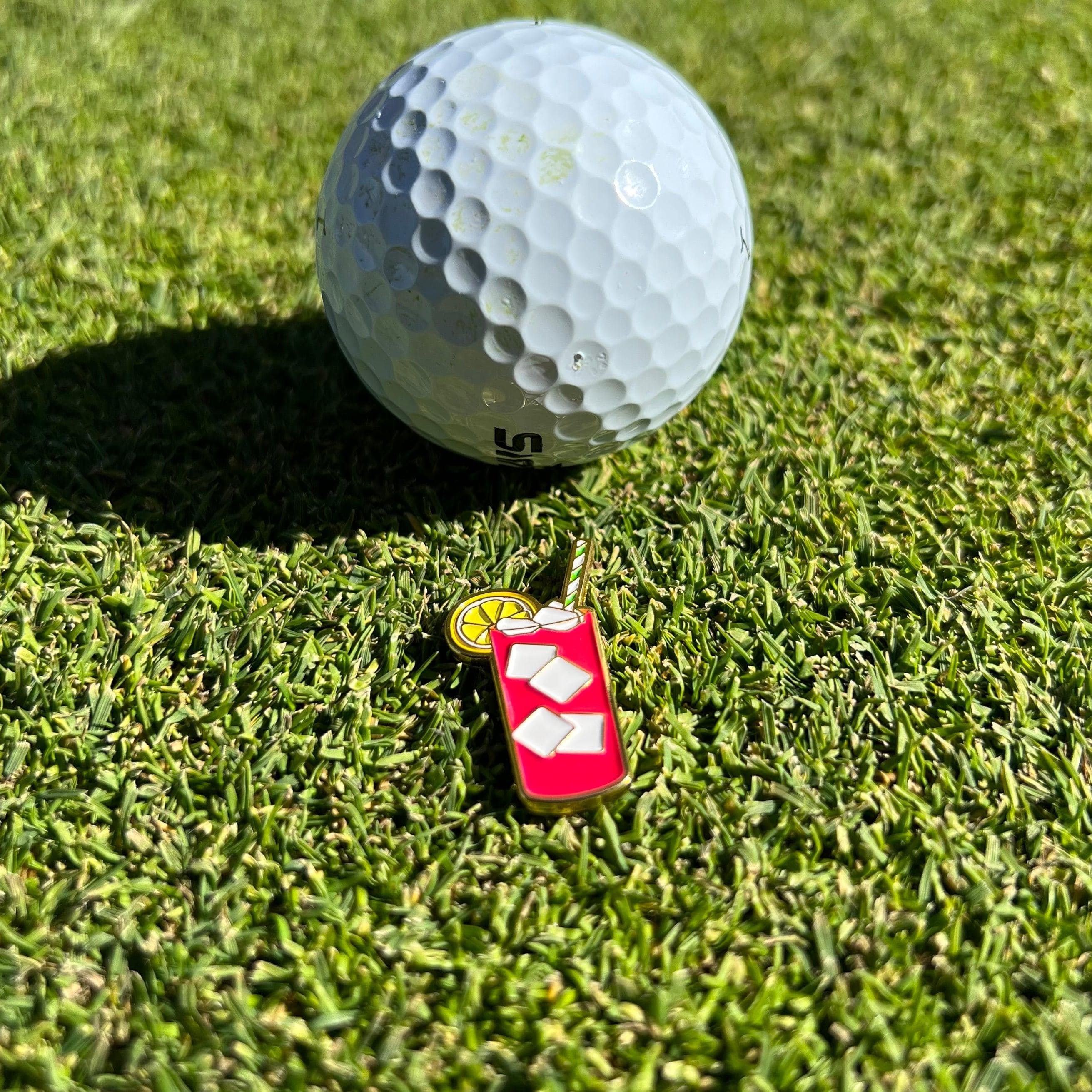 Golf Ball Markers in Azalea Cocktail Women's Golf Ball Marker by Birdie Girl Golf