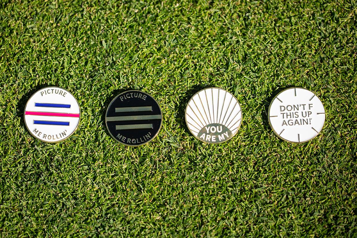 Alignment Ball Markers - Birdie Girl Golf