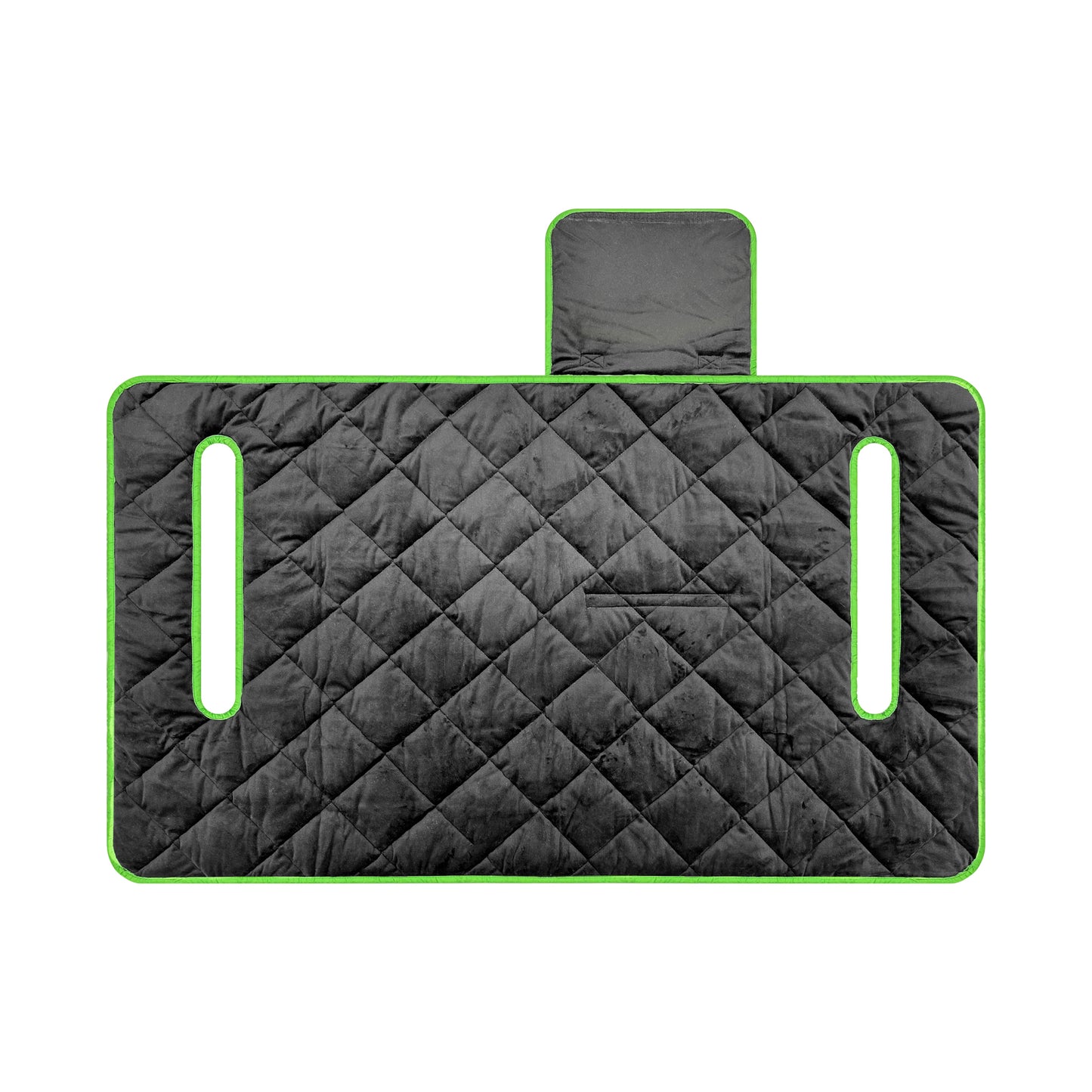 Green and Black Stripe Golf Cart Seat Cover