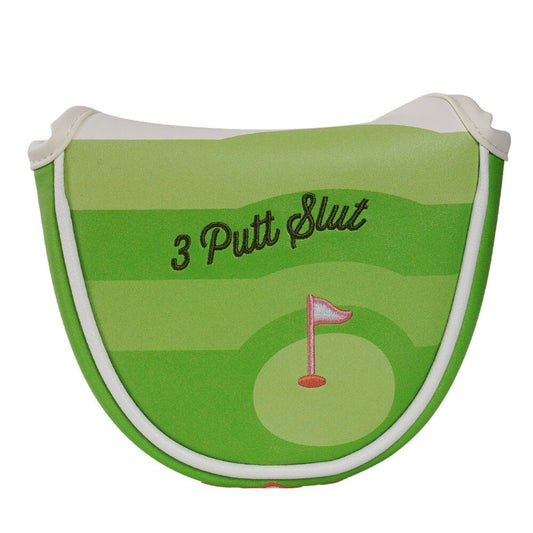 Three Putt Slut Mallet Putter Cover