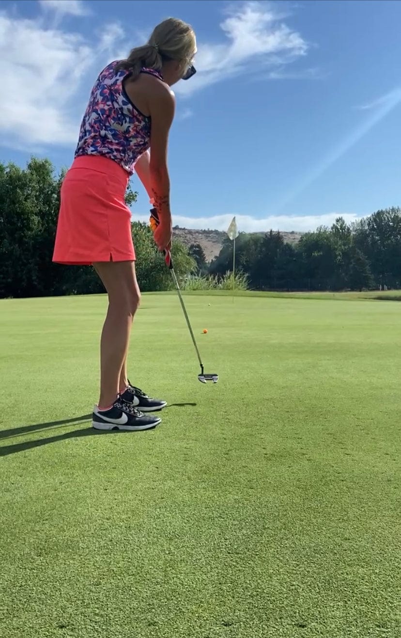 Birdie Girl Golf lifestyle photo on the course