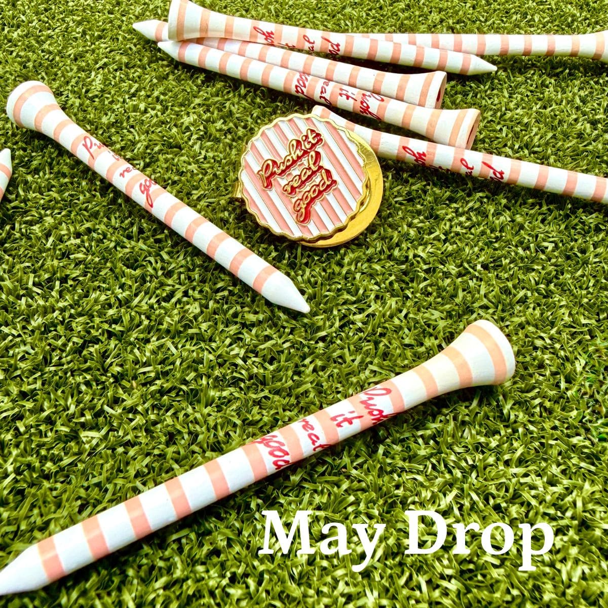 Push it Real Good Ball Marker and Tees