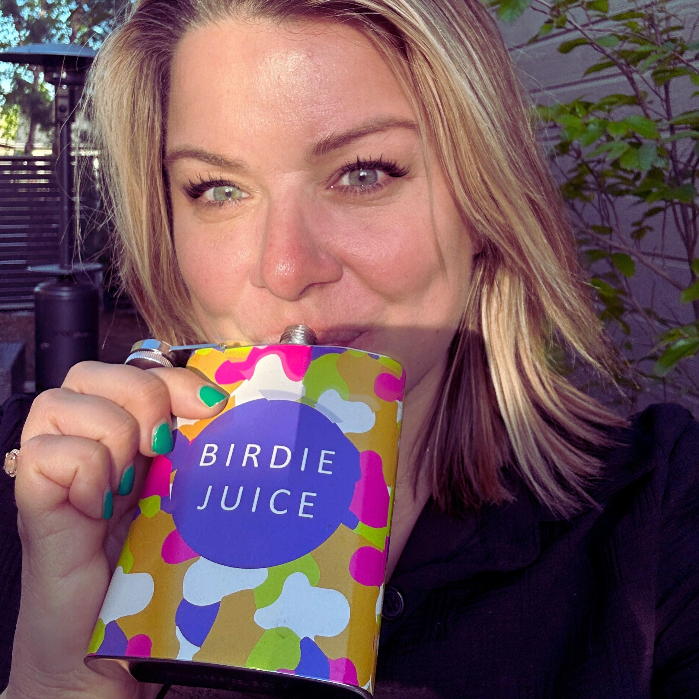 Gifts in Birdie Juice Flask by Birdie Girl Golf