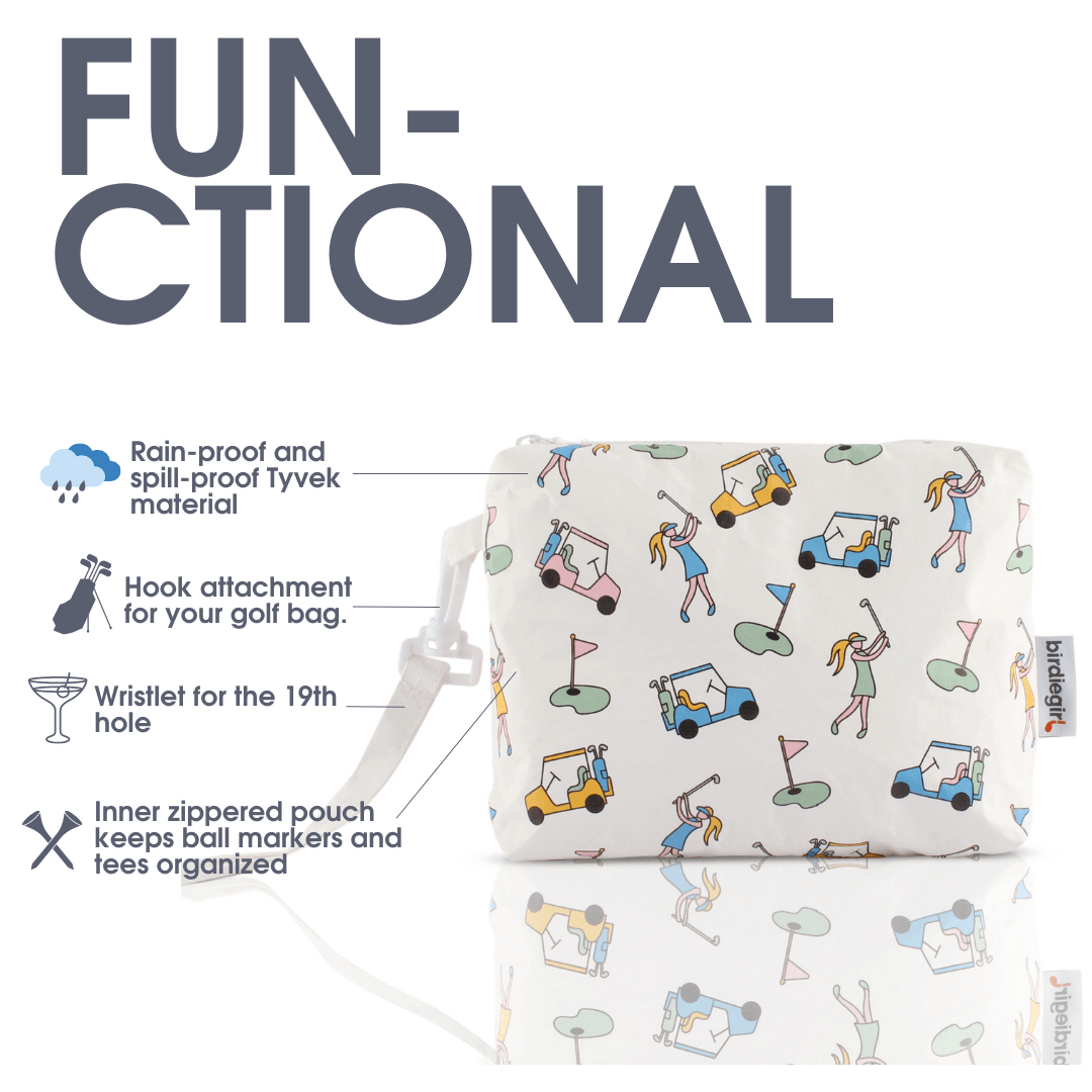 Golf Bags in Golf Girl Women's Golf Accessory Bag by Birdie Girl Golf
