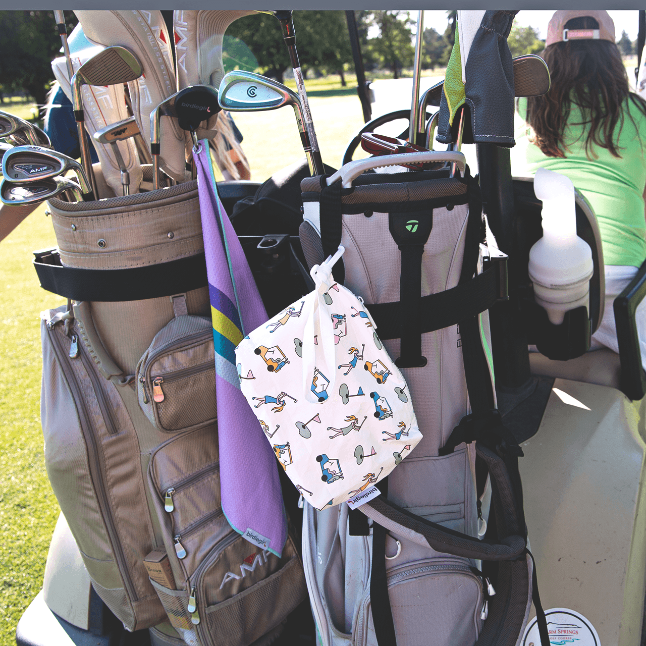 Golf Bags in Golf Girl Women's Golf Accessory Bag by Birdie Girl Golf