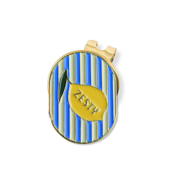 Zesty Lemon Ball Marker with Hat Clip
