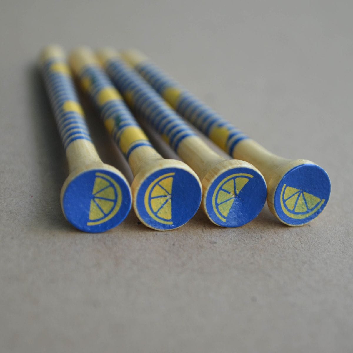 Golf Tees in Zesty Lemon Golf Tees by Birdie Girl Golf