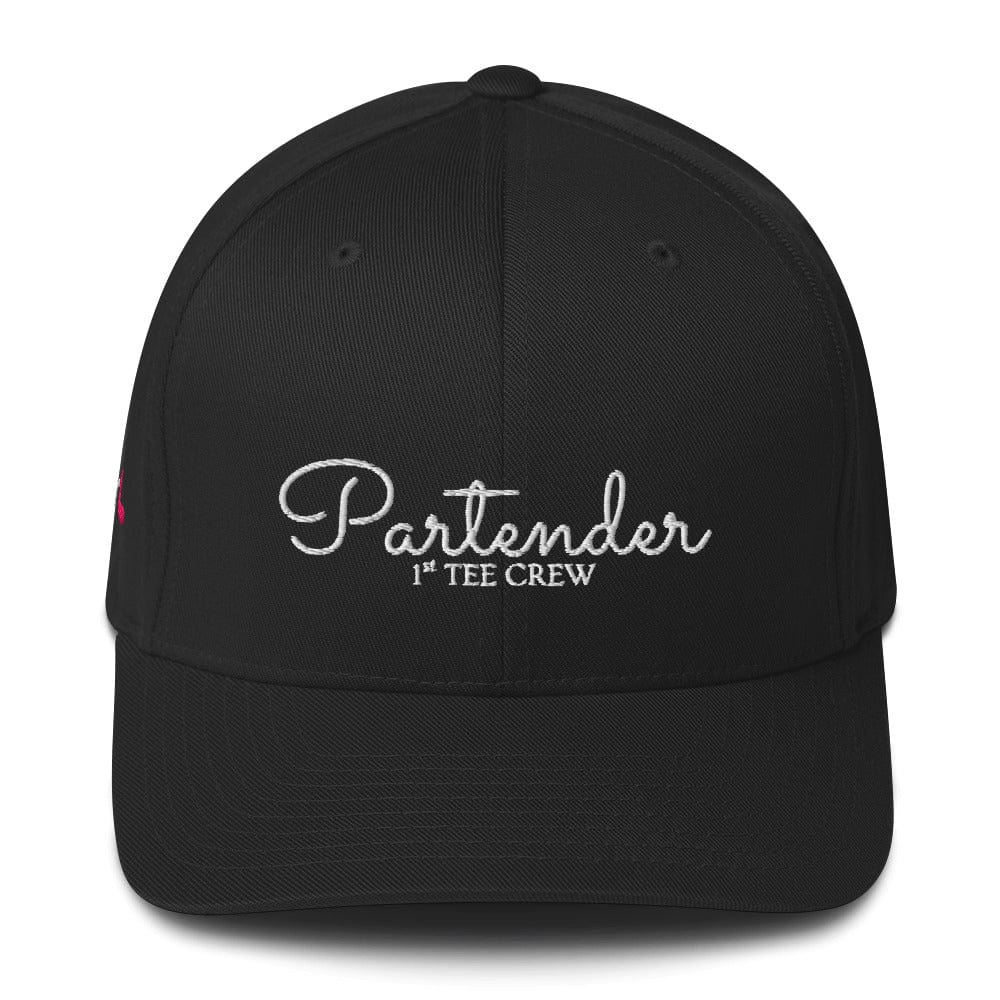 Hats in Black / S/M Partender Flexfit Hat by Birdie Girl Golf