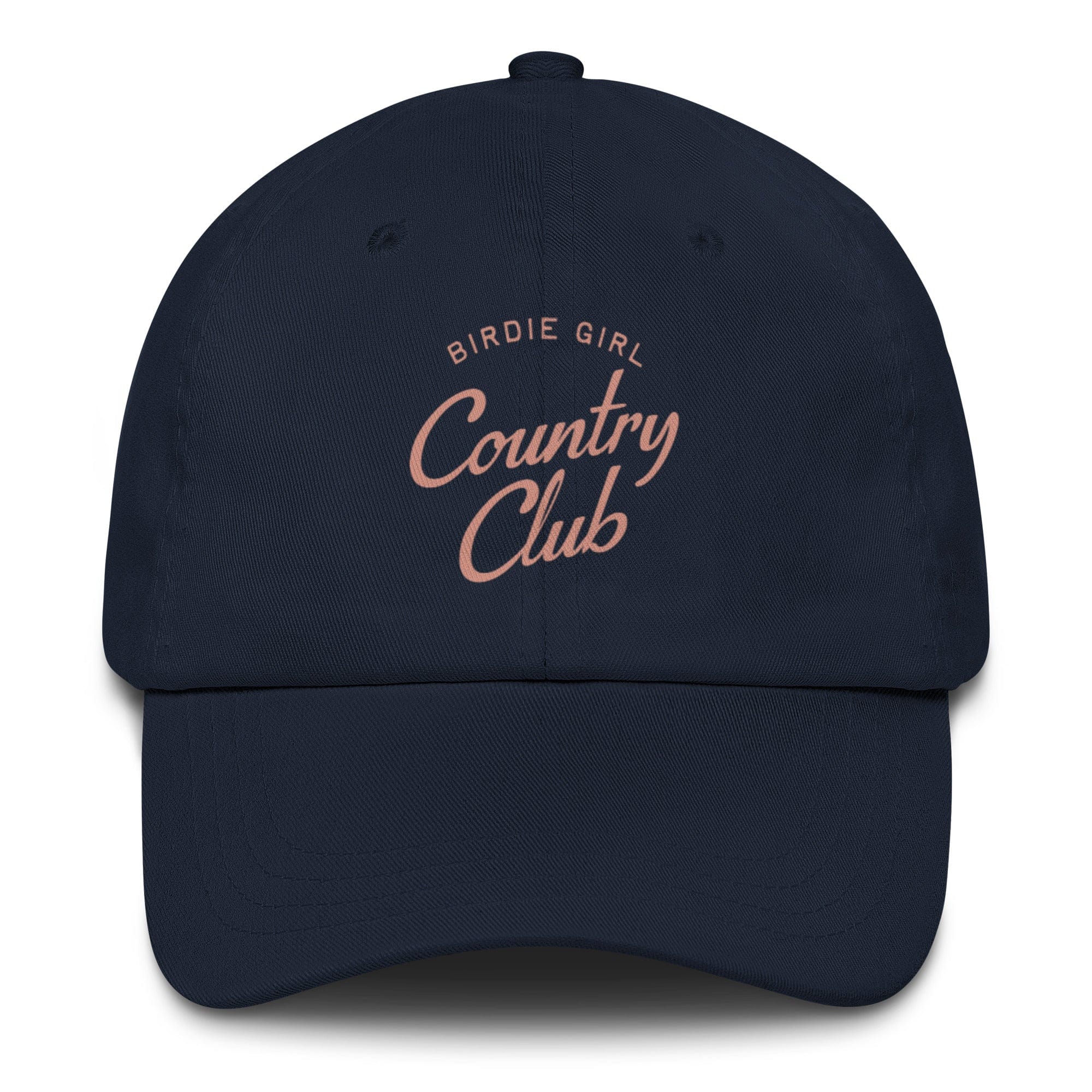 Hats in Navy Birdie Girl Country Club Golf Cap by Birdie Girl Golf