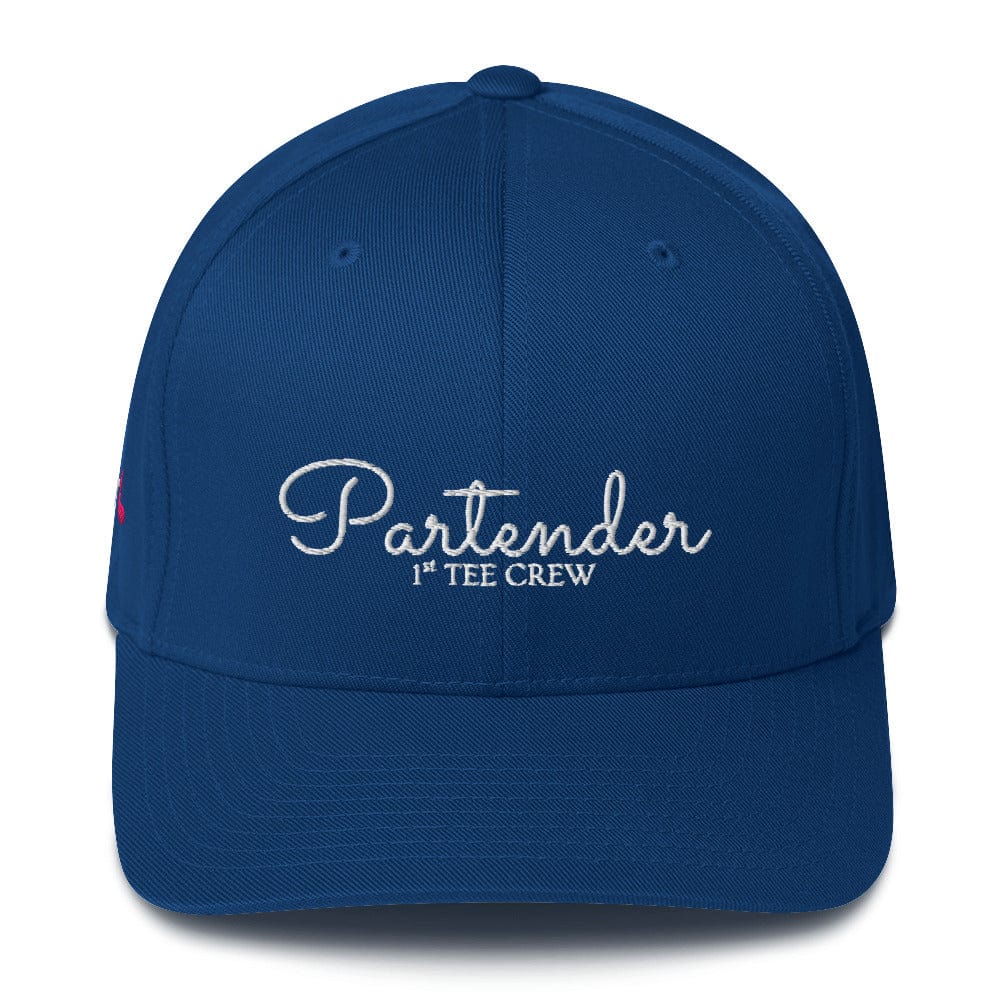 Hats in Royal Blue / S/M Partender Flexfit Hat by Birdie Girl Golf