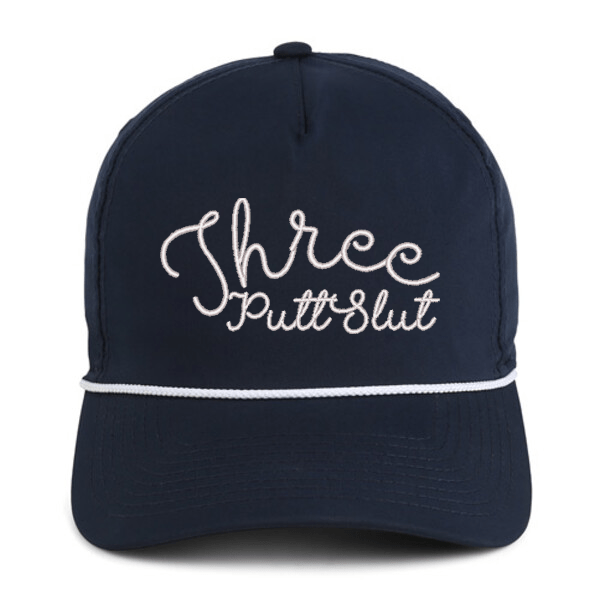 Hats in Three Putt Slut Rope Hat by Birdie Girl Golf