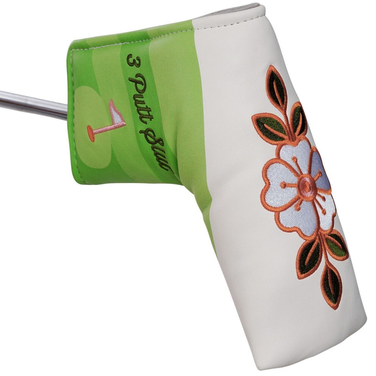 Headcover in Three Putt Slut Blade Putter Cover by Birdie Girl Golf