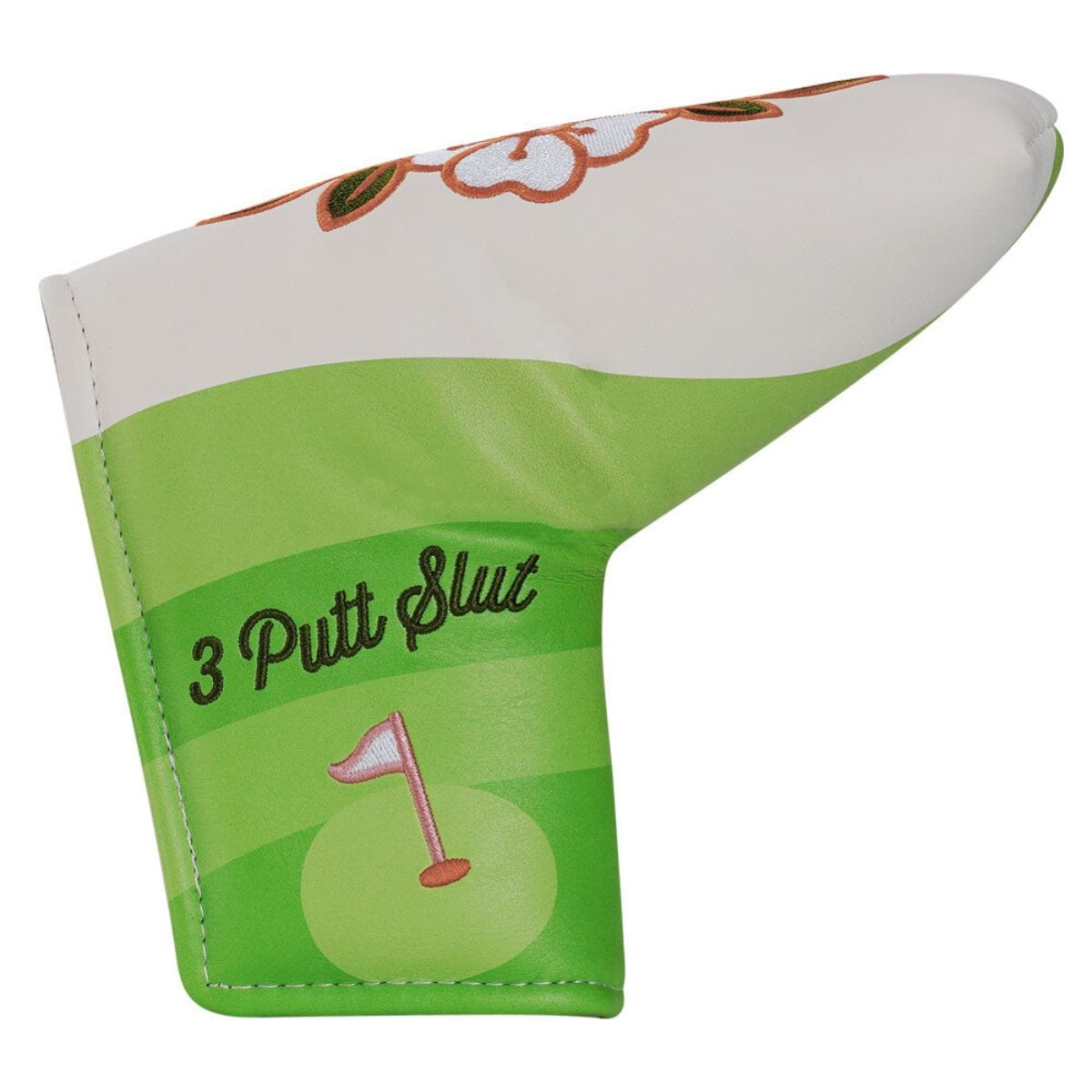 Headcover in Three Putt Slut Blade Putter Cover by Birdie Girl Golf