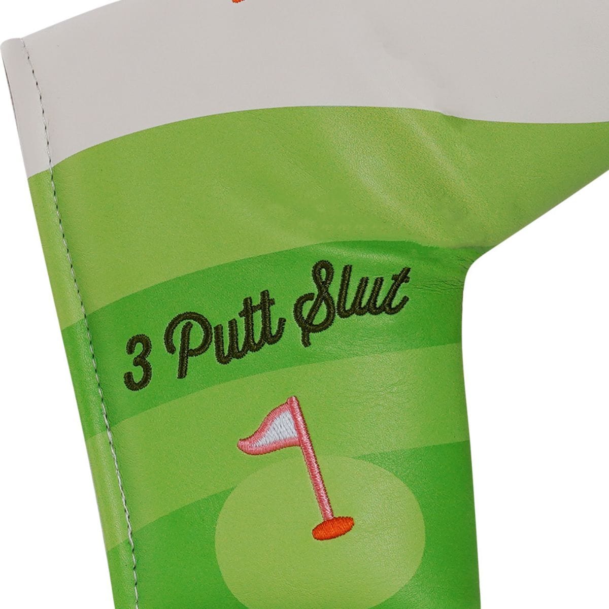 Headcover in Three Putt Slut Blade Putter Cover by Birdie Girl Golf