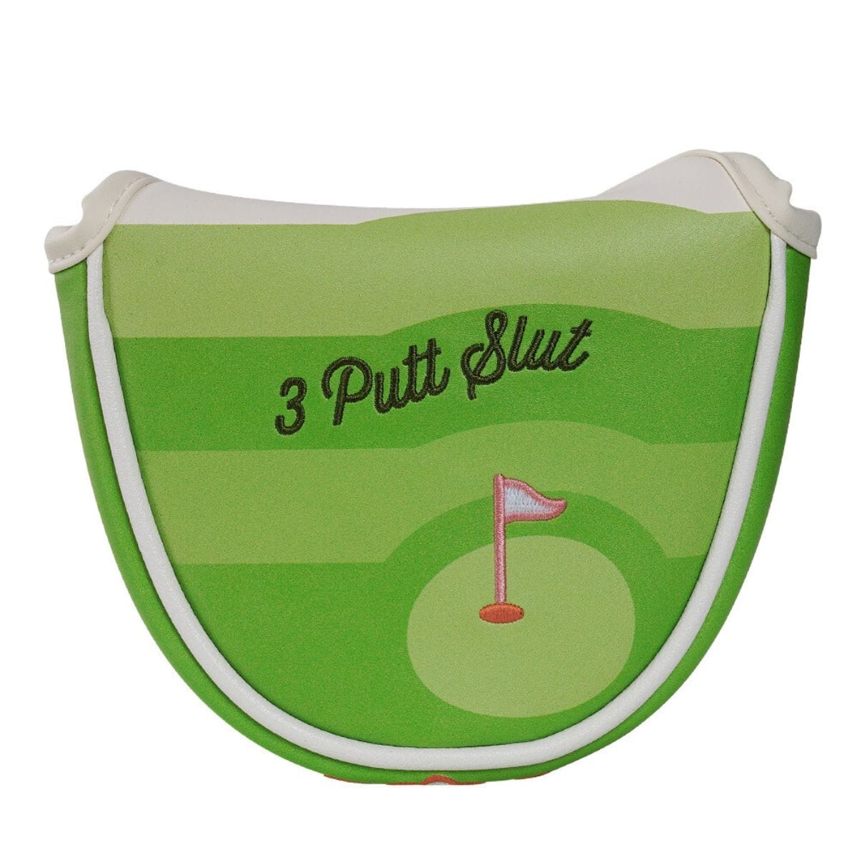 Headcover in Three Putt Slut Mallet Putter Cover by Birdie Girl Golf