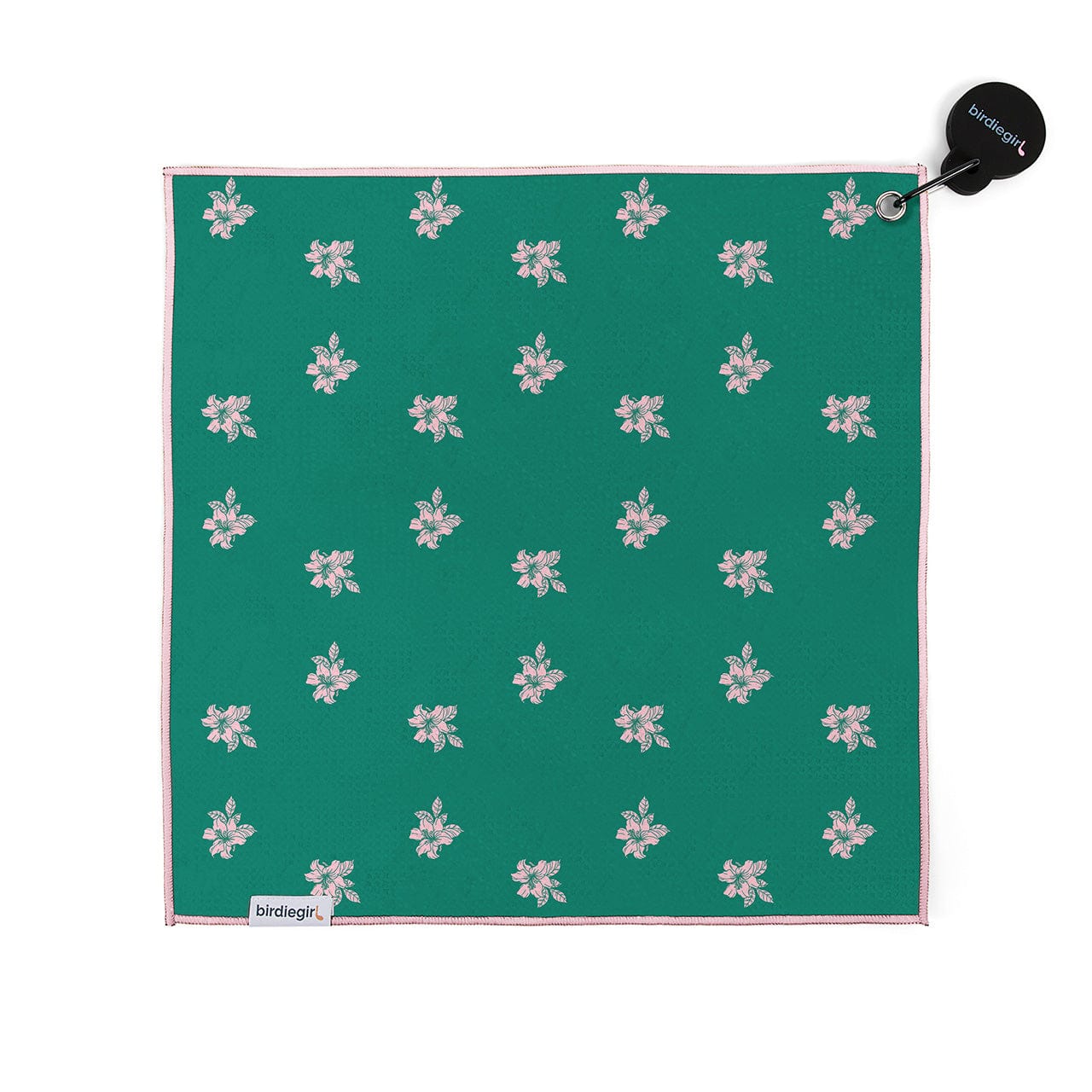 Magnetic Towels in Augusta Azalea Women's Magnetic Golf Towel by Birdie Girl Golf