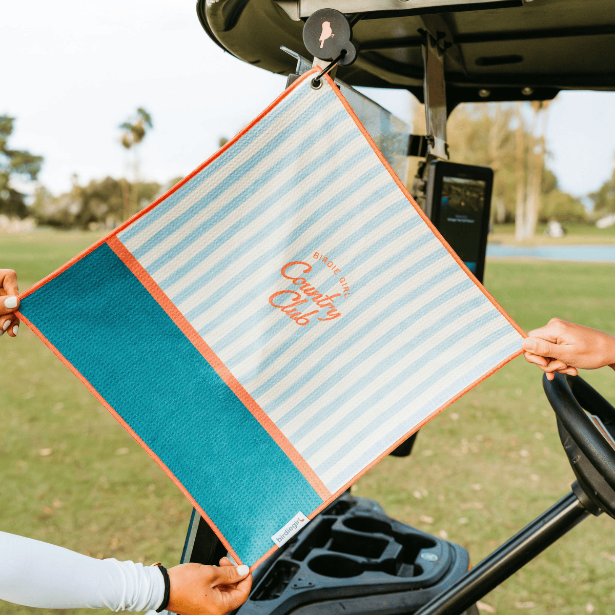 Magnetic Towels in Birdie Girl Country Club Magnetic Golf Towel by Birdie Girl Golf