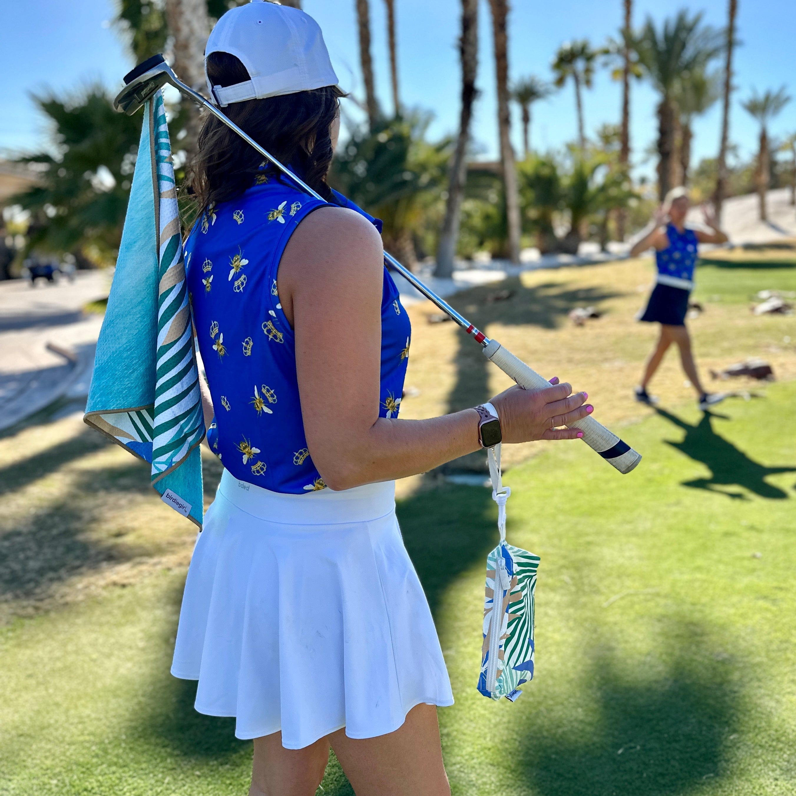 Magnetic Towels in Girl's Trip Magnetic Golf Towel by Birdie Girl Golf