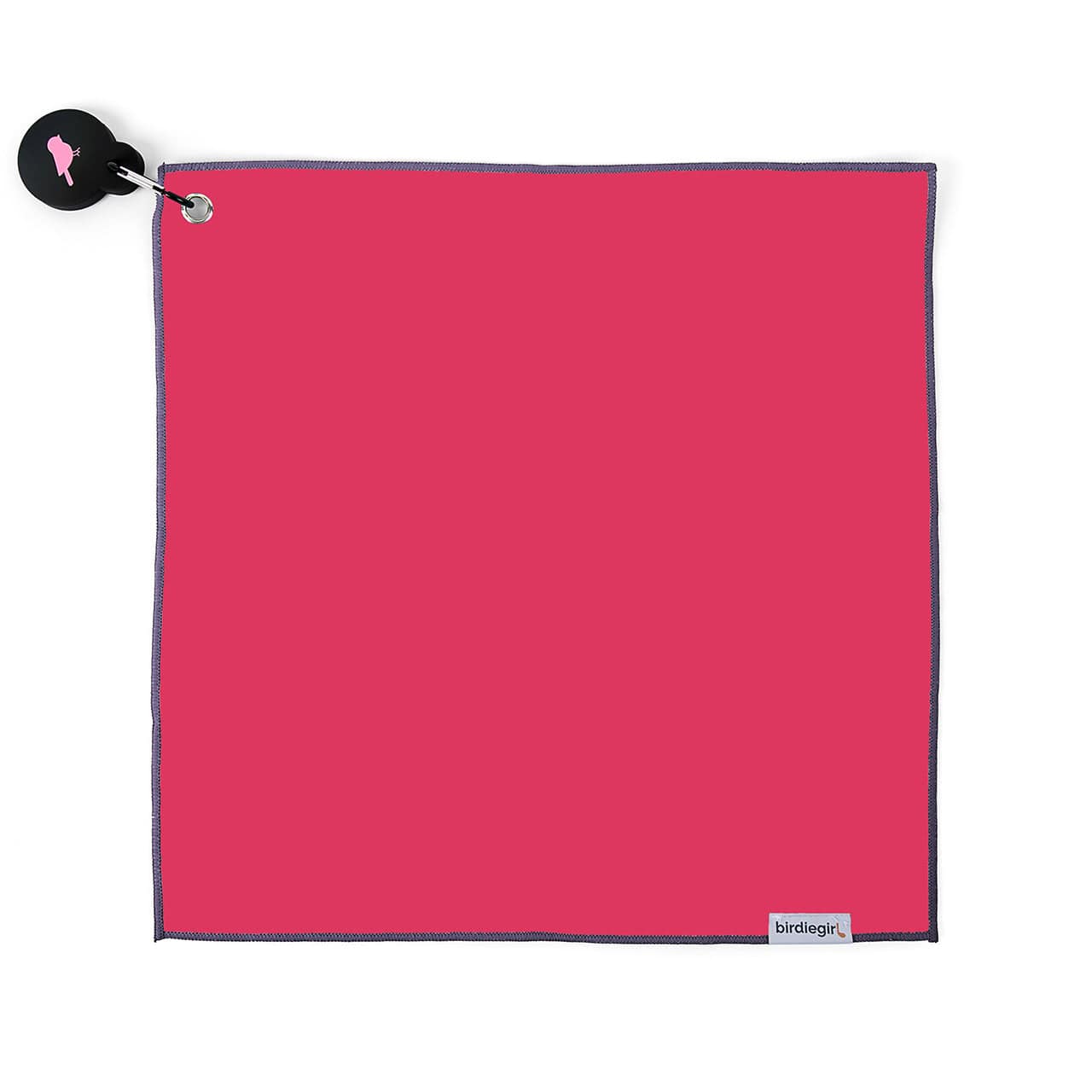 Magnetic Towels in Set of 2: Big Floral Magnetic Golf Towel and Golf Accessory Bag by Birdie Girl Golf