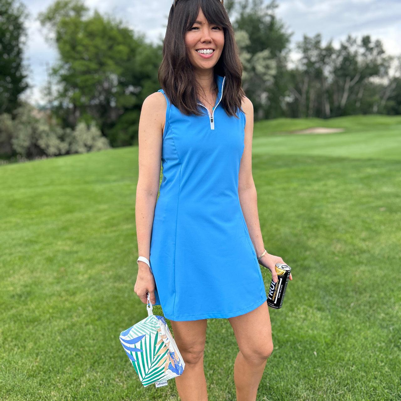 Magnetic Towels in Set of 2: Girl's Trip Magnetic Golf Towel and Golf Accessory Bag by Birdie Girl Golf