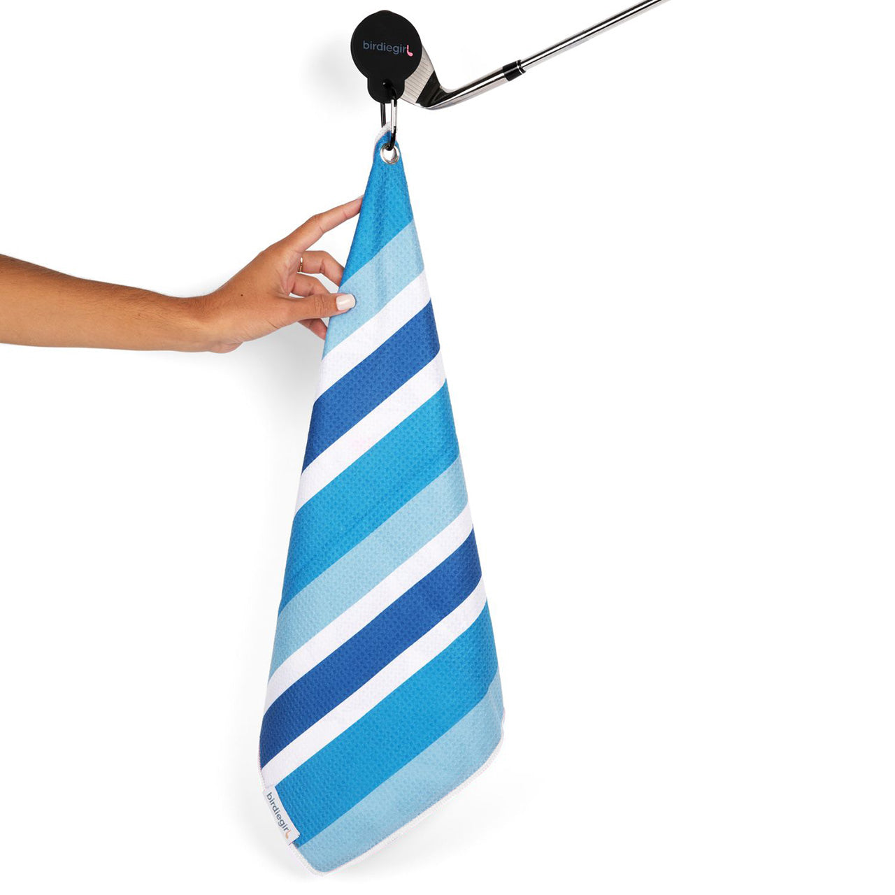 Blue Azalea Magnetic Golf Towel