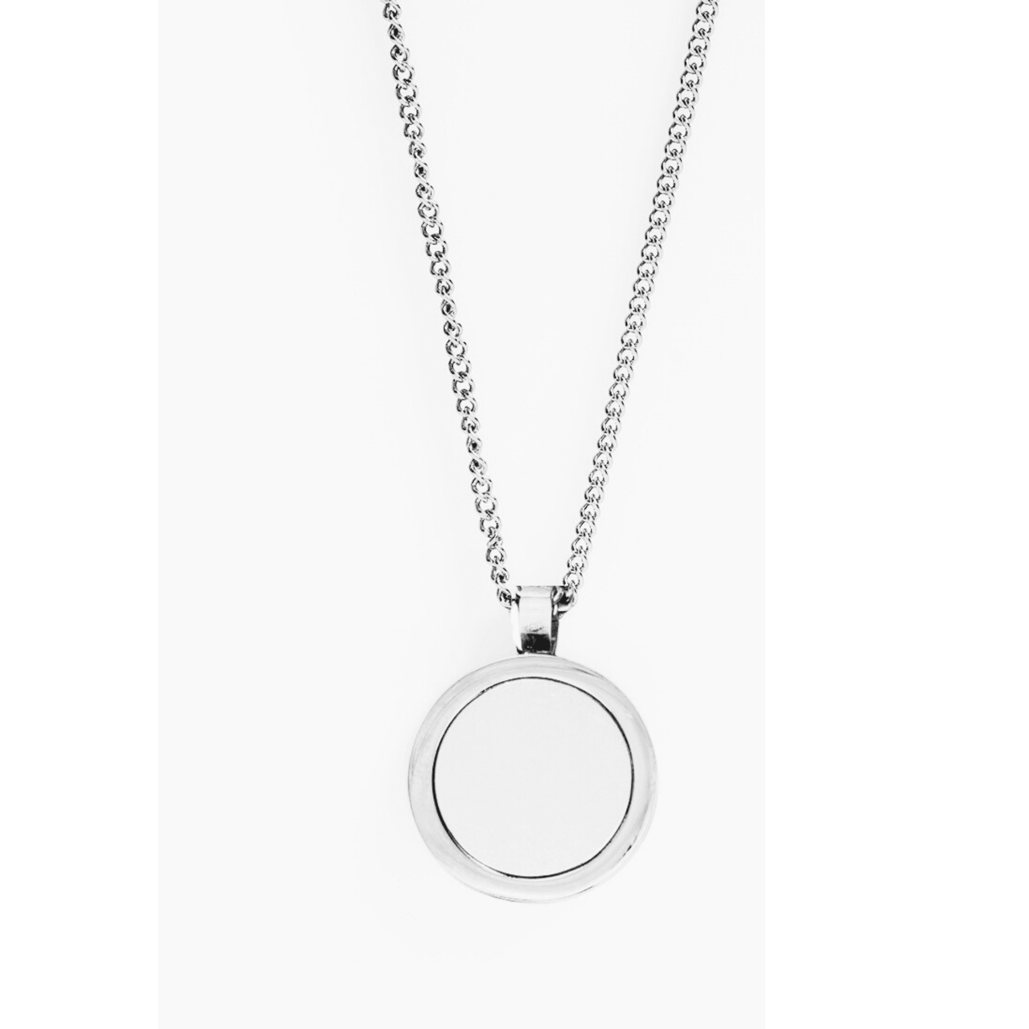 Ball Marker Necklaces in Silver Women's Magnetic Golf Ball Marker Necklace by Birdie Girl Golf